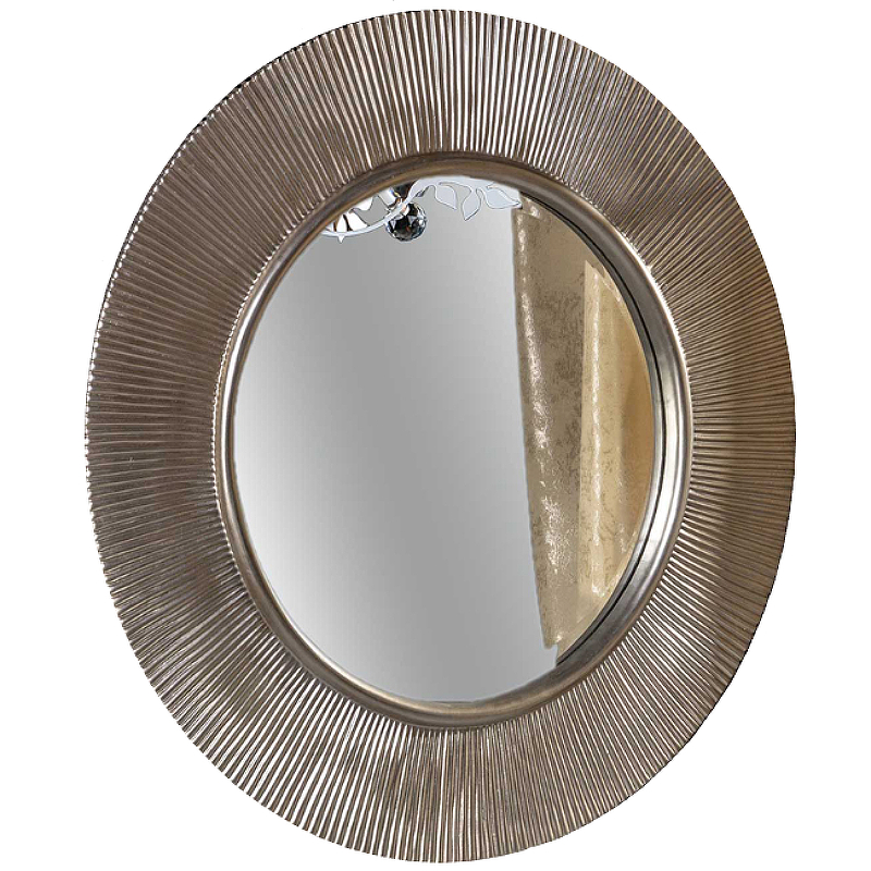 Зеркало Boheme NeoArt Shine 82 528-SL Серебро зеркало boheme neoart shine 82 528 g light с подсветкой золото глянец