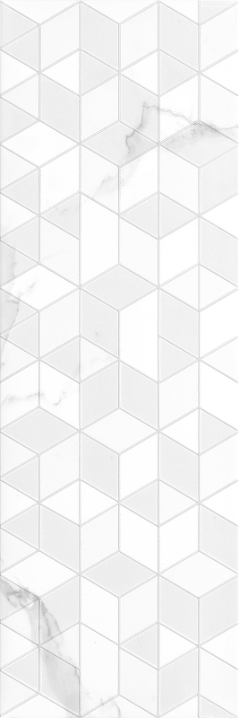 Керамическая плитка Ceramika Konskie Calacatta Geo Decor Rett декор 25х75 см керамическая плитка ceramika konskie brennero white hexagon настенная 25х75 см