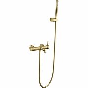 Смеситель для ванны Boheme Uno 463-MG Золото матовое