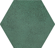 Керамическая плитка Tubadzin Burano Green Hex настенная 11х12,5 см
