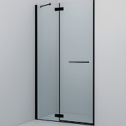 Душевая дверь Iddis Slide 110 SLI6BH1i69 профиль Черный стекло прозрачное