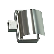 Держатель туалетной бумаги Emco Loft 0500 016 00 с крышкой Нержавеющая сталь-1
