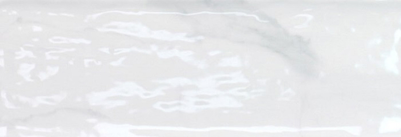 цена Керамическая плитка Monopole Ceramica Angelo Bianco Brillo настенная 10x30 см