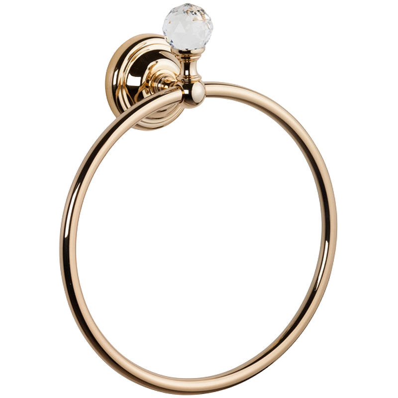 кольцо для полотенец tw harmony twha015oro золото Кольцо для полотенец TW Crystal TWCR015oro-new sw Золото