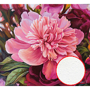 Фреска Ortograf Цветы 8256 Фактура бархат FX Флизелин (2,2*2) Розовый/Зеленый, Цветы/Живопись