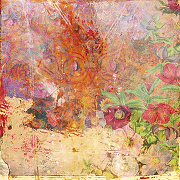 Фреска Ortograf Цветы 7045 Фактура бархат FX Флизелин (2,7*2,7) Разноцветный, Цветы/Живопись-1