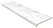 Ступень Gres de Aragon Marble Anti-Slip Rout. Carrara Blanco 31,5х119,7 см