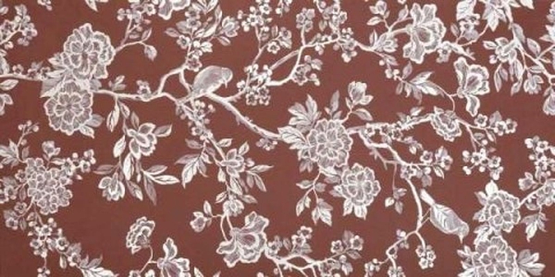 Керамический декор Serenissima Chromagic Floral Bordeaux Ret 60х120 см
