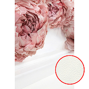 Фреска Ortograf Цветы 34147 Фактура флок FLK Флизелин (2*3) Белый/Розовый, Цветы