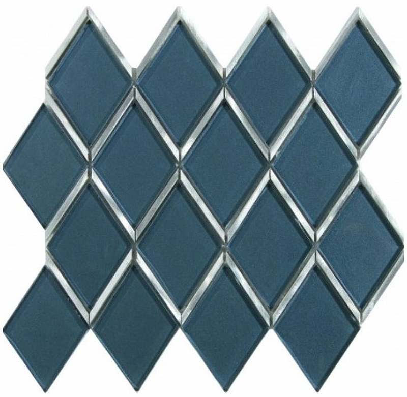 Стеклянная мозаика Dune Glass Mosaics Status 187968 26,5х30 см - фото 1