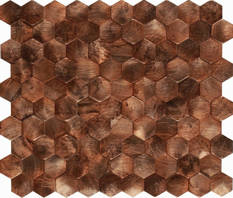 Керамическая мозаика Dune Materia Mosaics Corten 187542 26x30,2 см