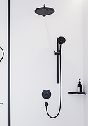 Ручной душ Hansgrohe Raindance Select S EcoSmart 26531670 Черный матовый-1
