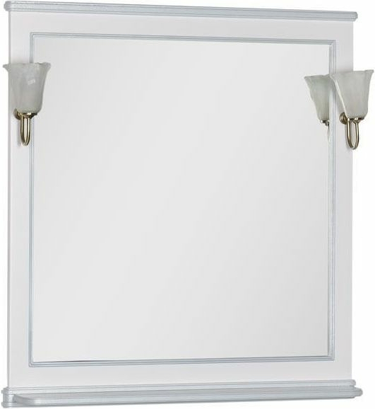 Зеркало Aquanet Валенса 100 180290 Белое зеркало aquanet луис 100 белый без светильника 173208