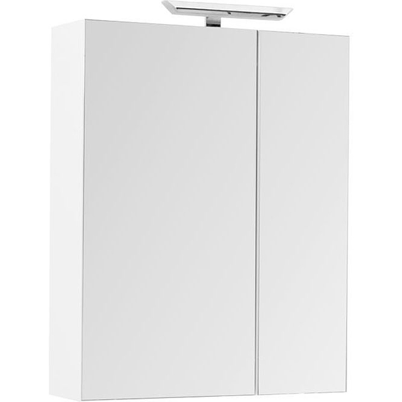 Зеркальный шкаф Aquanet Йорк 70 202088 Белый зеркальный шкаф aquanet латина 70 r 179997 белый