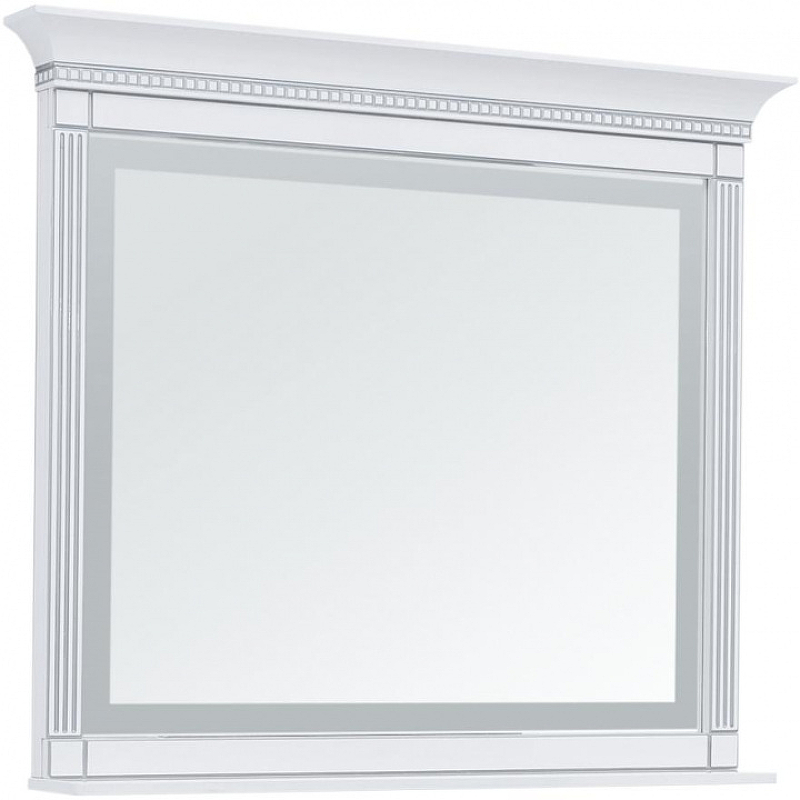 Зеркало Aquanet Селена 120 201648 с подсветкой с сенсорным выключателем комплект мебели для ванной aquanet селена 120 233127 белый серебро