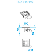 Душевой трап RGW SDR-14B 47211411-04 с Черной решеткой-5