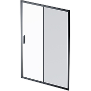 Душевая дверь AM.PM Gem 150 W90G-150-1-195BG профиль Черный матовый стекло тонированное-прозрачное