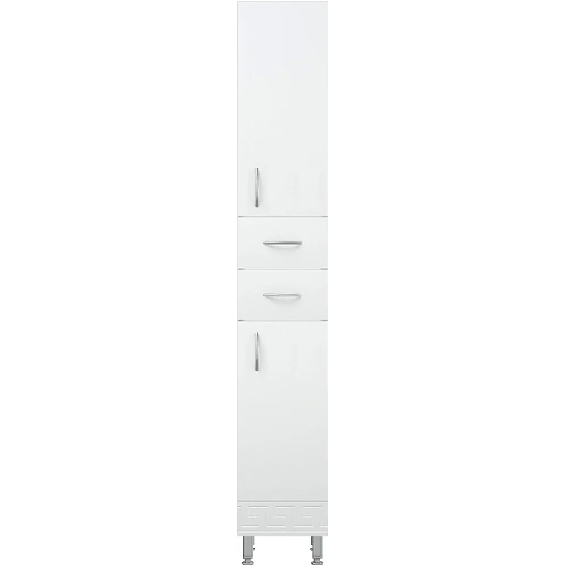 Шкаф пенал Corozo Олимп 30 SD-00000693 Белый мебель для ванной corozo олимп 60 напольная