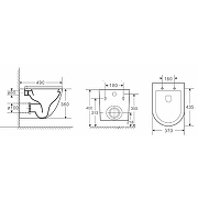 Комплект унитаза Owl 1975 Vind Cirkel-H OWLT190305 с инсталляцией Grohe Rapid SL 38772001 с сиденьем Микролифт и клавишей смыва Хром-9