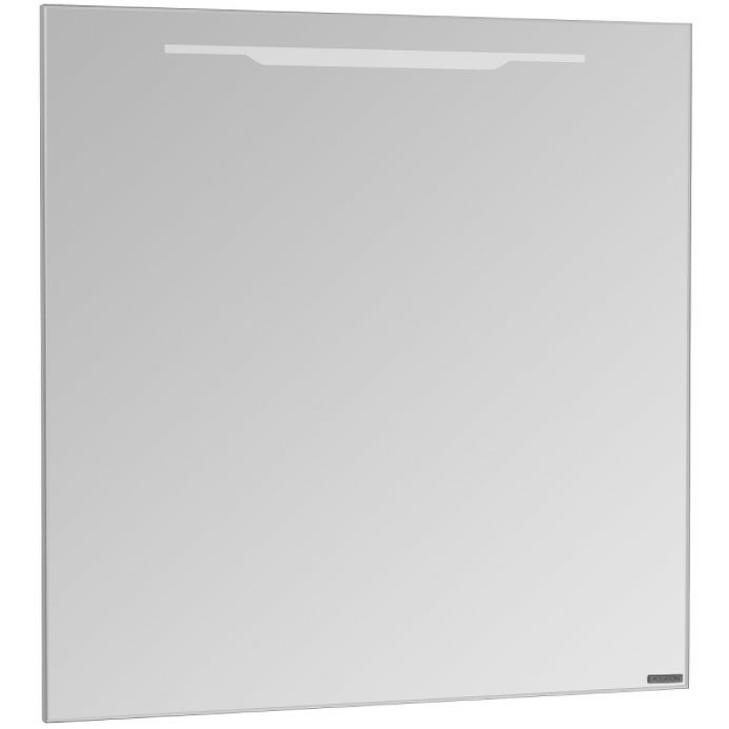 Зеркало Aquaton Дакота 80 1A203102DA010 с подсветкой Белое с выключателем зеркало aquaton мира 50 1a019802mr010 с подсветкой белое