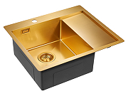 Кухонная мойка Paulmark Alster 59 PM825951-BGL Брашированное золото-2