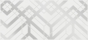 Керамический декор Cersanit Alrami геометрия серый 15916 20х44 см