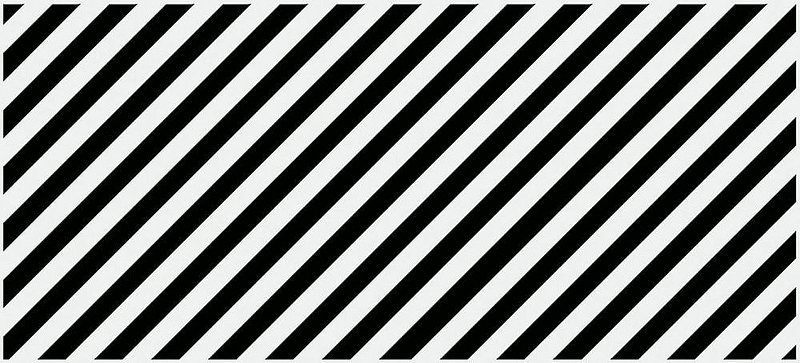 цена Керамический декор Cersanit Evolution Вставка диагонали черно-белый EV2G442 20х44 см