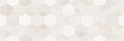 Керамический декор Cersanit Lin гексагон бежевый LN2O012DT 19,8х59,8 см