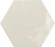 Керамогранит Ceramica Ribesalbes Geometry Hex Creme Glossy PT03137 15х17,3 см