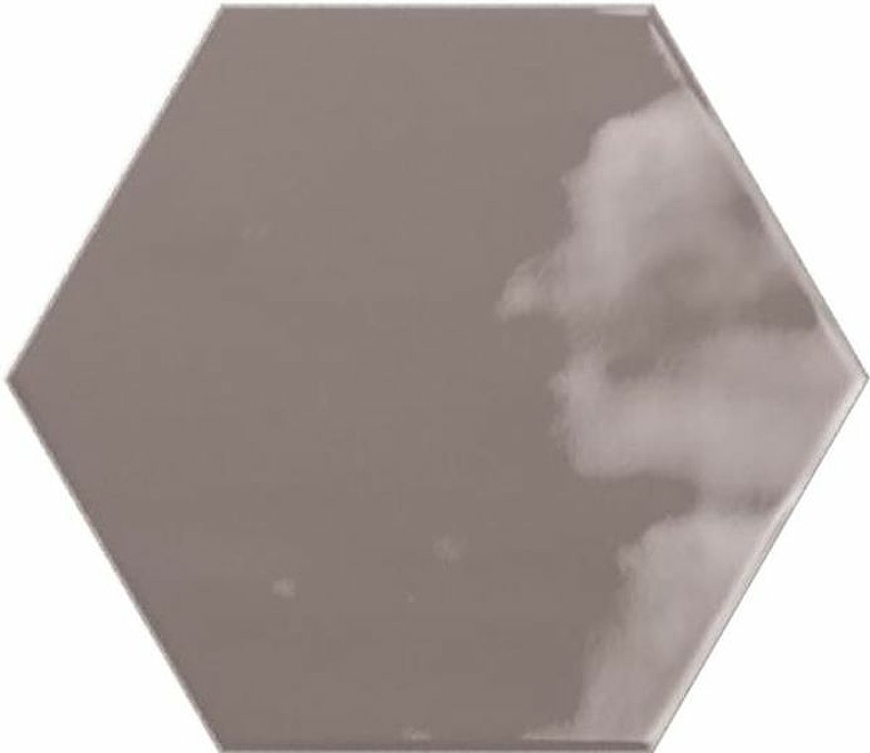 Керамогранит Ceramica Ribesalbes Geometry Hex Charcoal Glossy PT03139 15х17,3 см