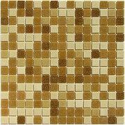 Стеклянная мозаика Bonaparte Aqua 350 на сетке 32,7х32,7 см