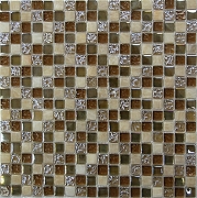 Стеклянная мозаика с камнем Bonaparte Glass Stone 1 30х30 см