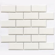 Керамогранитная мозаика Bonaparte Brick White 28,7х29,2 см