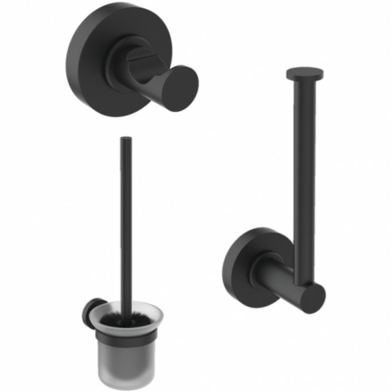 Набор аксессуаров для ванной Ideal Standard IOM A9246XG Черный шелк ideal standard ideal standard крючок для одежды