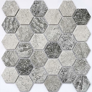 Керамогранитная мозаика Bonaparte Olmeto Grey 27,1х28,2 см