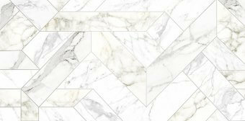 цена Керамогранит Naxos Ceramica Rhapsody Outline White Levigato Rettificato 118713 60x120 см