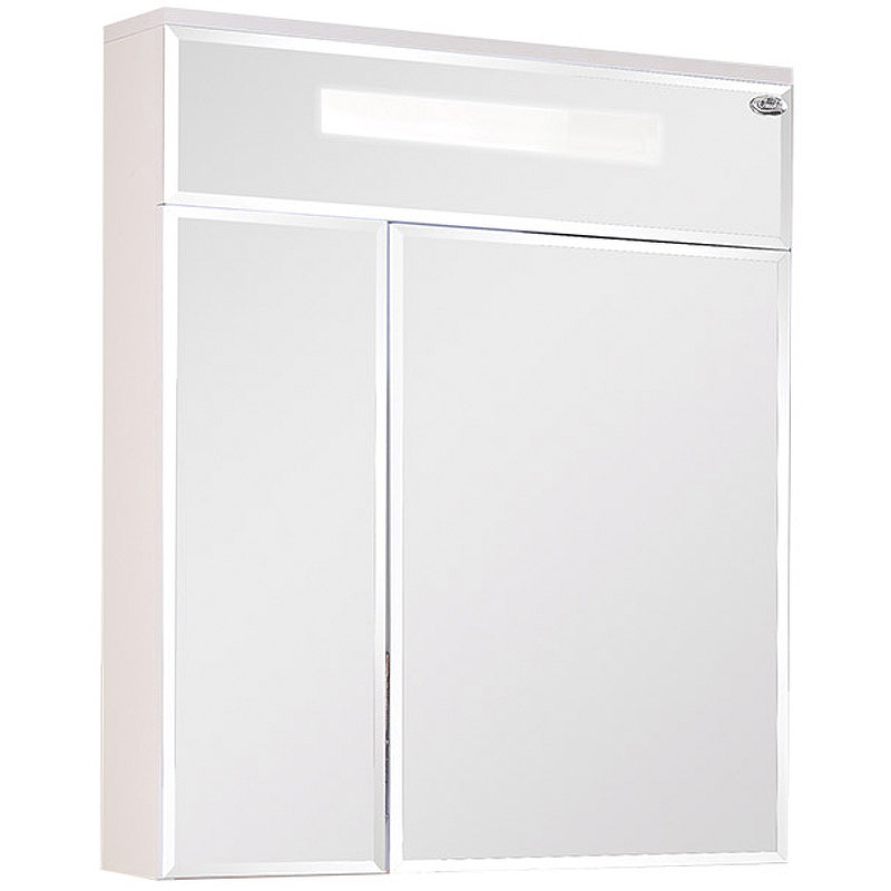 Зеркальный шкаф Onika Сигма 60.01 206034 с подсветкой Белый зеркальный шкаф astra form стандарт 80 03030015 с подсветкой белый глянцевый