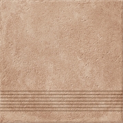 Ступень Cersanit Carpet темно-бежевый рельеф C-CP4A156D 29.8x29,8 см