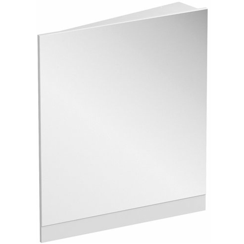 шкаф зеркало карина 55 правый Зеркало Ravak 10° 55 R X000001073 угловое Белый глянец
