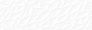 Керамическая плитка Cersanit Glory белая рельеф GOU052-53 (GOU052) настенная 25x75 см