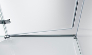 Душевой уголок BelBagno Kraft 100х80 KRAFT-AH-12-100/80-C-Cr-R профиль Хром стекло прозрачное-6