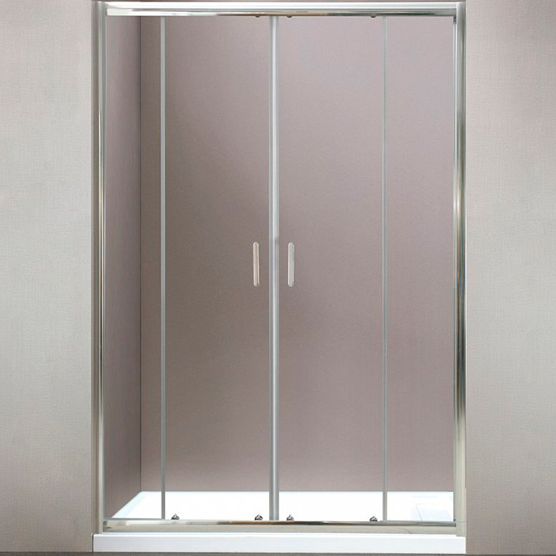 Душевая дверь BelBagno Uno 170 UNO-195-BF-2-170-C-Cr профиль Хром стекло прозрачное цена и фото