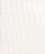 Керамическая плитка Natucer Fan White настенная УТ-00026581 7,2x19,5 см