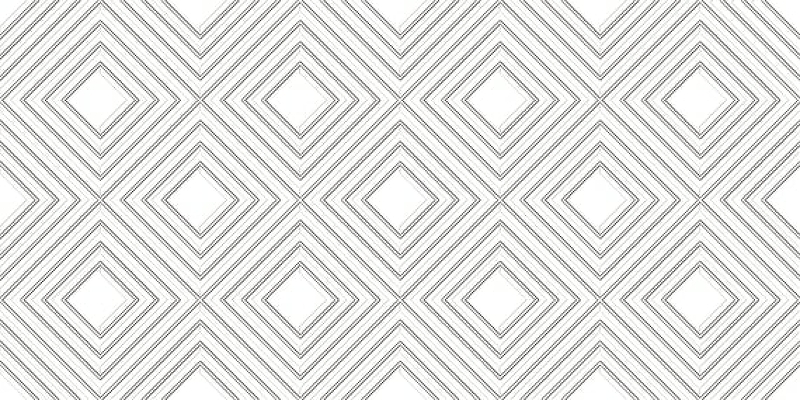 Керамический декор Lasselsberger Ceramics Мореска белый 1641-8631 20х40 см