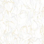Обои Andrea Rossi Stromboli 54350-1 Винил на флизелине (1,06*10) Белый/Золото/Серый, Абстракция