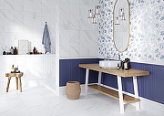 Керамическая плитка Gracia Ceramica Scarlett синяя 03 настенная 25x60 см-1