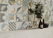Керамическая плитка Gracia Ceramica Supreme серая 01 настенная 25x60 см-6