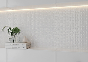 Керамическая плитка Gracia Ceramica Sweety белая 01 настенная 25x60 см-1