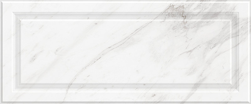 Керамическая плитка Gracia Ceramica Noir белая 01 настенная 25x60 см керамический декор gracia ceramica noir белый 01 25x60 см