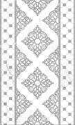 Керамический декор Gracia Ceramica Elegance серый 01 30x50 см